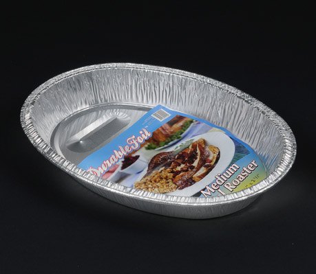 Roasting Pan, 17, Aluminum Foil, Rectangular, (50/Case) Durable Packaging  41110