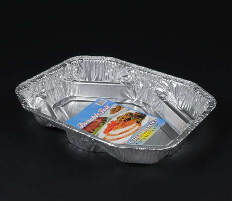 Durable Packaging 41110 Foil Roast / Casserole Pan - 5/Pack